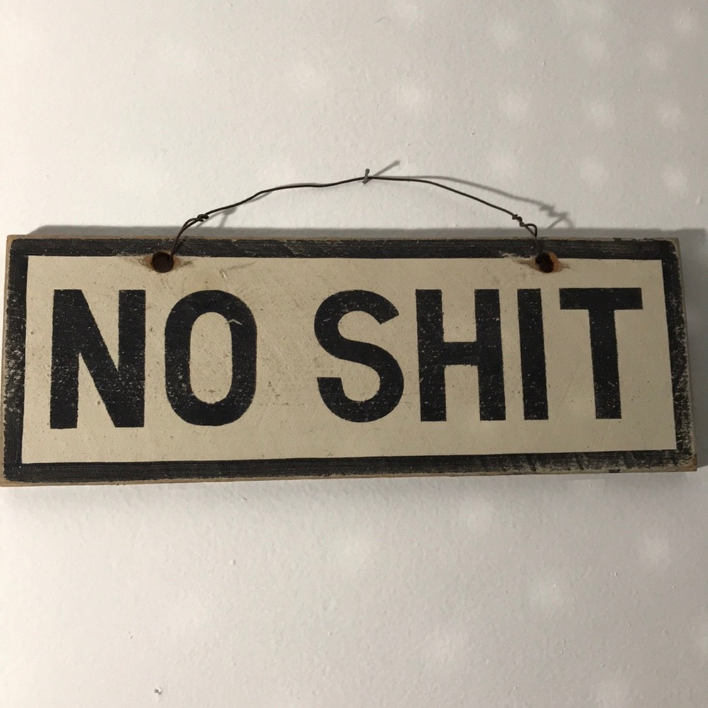 Authentic Brandy sign